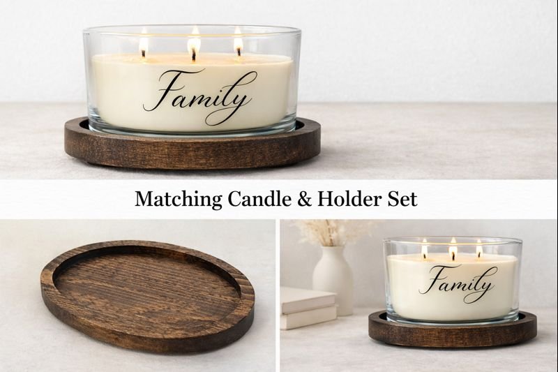 The Homestead Candle and Tray Set - Image 7